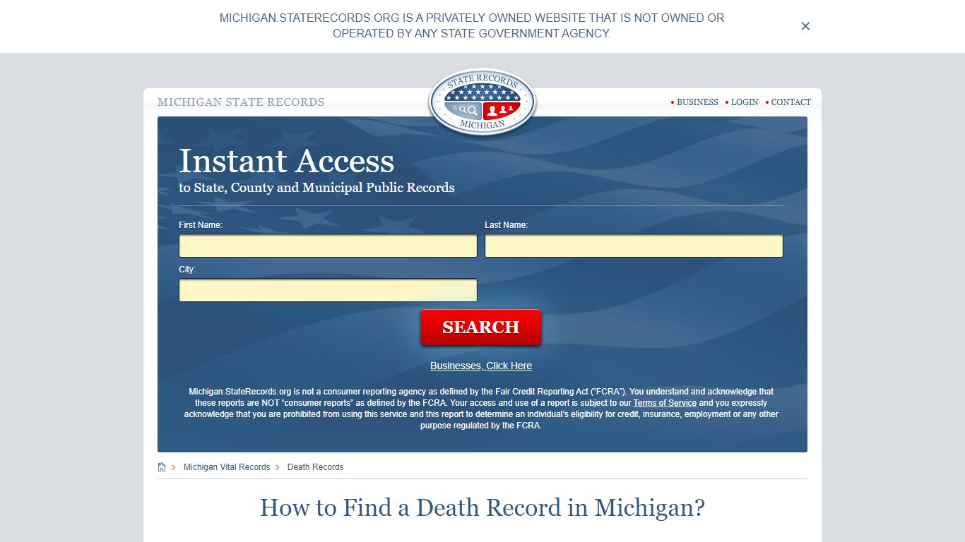 How to Find a Death Record in Michigan? - State Records
